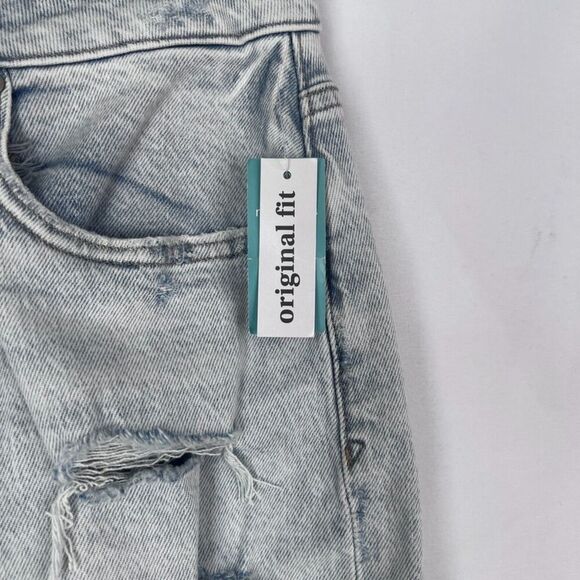 Maurices NWT Edgely Original Fit Relaxed Boyfriend Crop Denim Jeans Size 8 - Picture 4 of 9